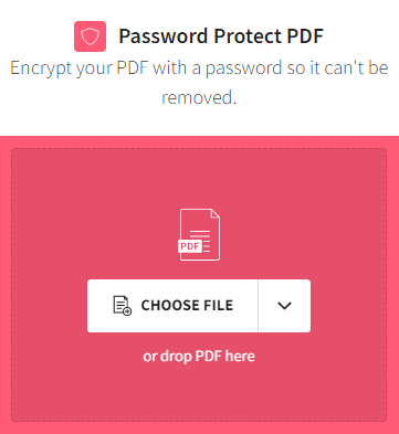 pdf me password kaise lagye
