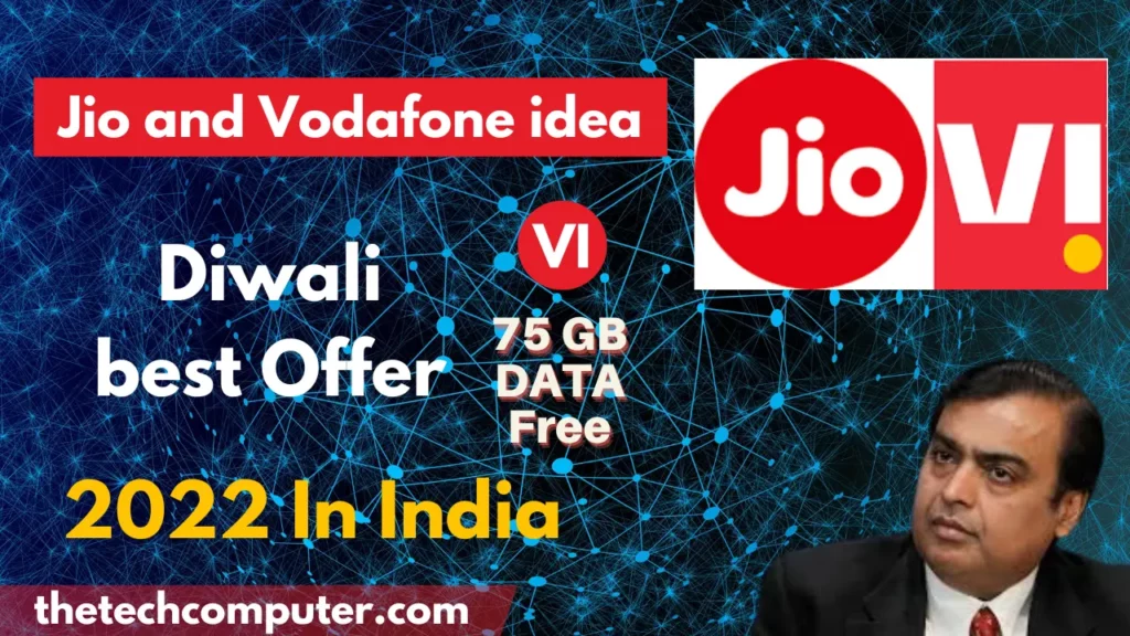 Jio and Vodafone idea Diwali best Offer 2022